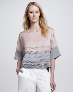 Milly Gia Boat Neck Top
