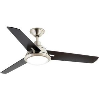 Home Decorators Collection Gardinier 52 in. LED Brushed Nickel Ceiling Fan 43260