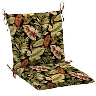 Hampton Bay Twilight Palm Mid Back Outdoor Chair Cushion AC32552X D9D1