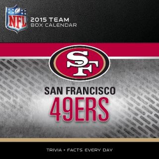 San Francisco 49Ers 2015 Team Box Calendar
