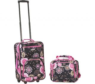 Rockland 2 Piece Luggage Set F102   Lime