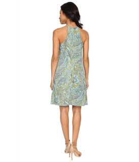 MICHAEL Michael Kors Ashbury Halter Dress Turquoise