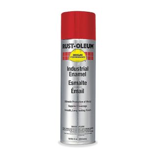 Rust Oleum V2163838 Spray Paint, Safety Red, 15 oz.