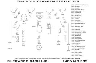2010 Volkswagen Beetle Wood Dash Kits   Sherwood Innovations 2405 BI   Sherwood Innovations Dash Kits