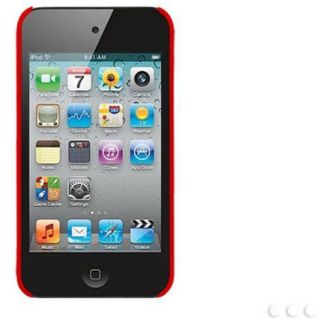 Cellet Rubberized Proguard for Apple iPod touch 4, Red