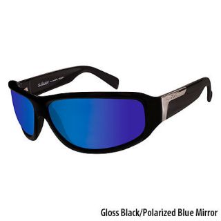 Wiley X Scissor Outdoor Street Series Sunglasses Gloss Black/Polarized Blue Mirror
