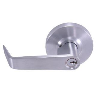 Universal Hardware Commercial 2 3/4 in. Satin Chrome Industrial Heavy Duty Vandal Resistant Classroom Lever 40024