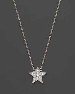 Dana Rebecca Designs Diamond Julianne Himiko Star Necklace in 14K White Gold, 16"