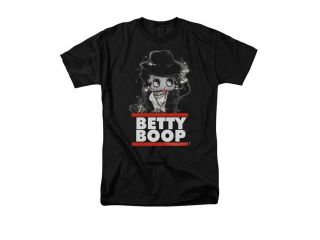Betty Boop Bling Bling Betty Boop Mens Short Sleeve Shirt 