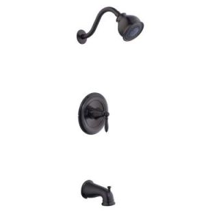 Glacier Bay Varina Single Handle 3 Spray Tub and Shower Faucet in Oil Rubbed Bronze 873W 2016