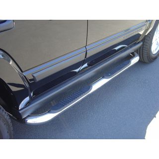 Chevy Silverado Crew Cab 2007 09 Stainless Steel Nerf Bars  