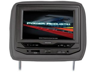 Power Acoustik Universal Headrest 9" Monitor with DVD (Black)