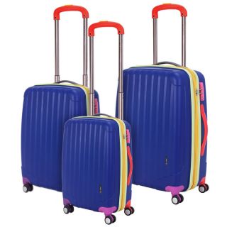 Travelers Choice Tasmania Polycarbonate 3 piece Expandable 8 wheel