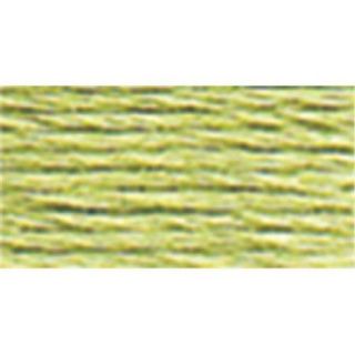 DMC 116 8 3348 Pearl Cotton Thread Balls, Light Yellow Green, Size 8 Multi Colored