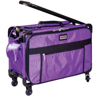 TUTTO Machine On Wheels Case, Purple 