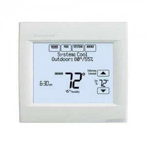 Honeywell TH8110R1008 VisionPRO 8000 Touch Screen Single Stage Thermostat with RedLINK Technology
