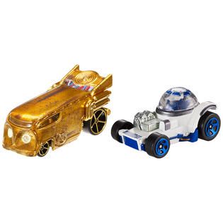 Hot Wheels Star Wars™ Character Car 2 Pack R2 D2 and C 3PO   Toys