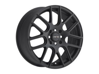 15" Vision 426 Cross Black Wheel 15x6.5 4x100mm 4x4.5 38mm Offset 426 5603MB38 