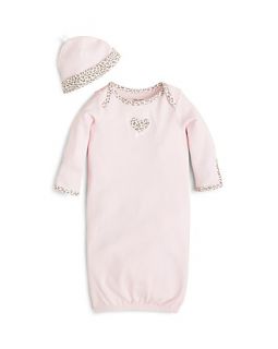 Little Me Infant Girls' Baby Leopard Gown & Hat Set   Sizes 0 3 Months