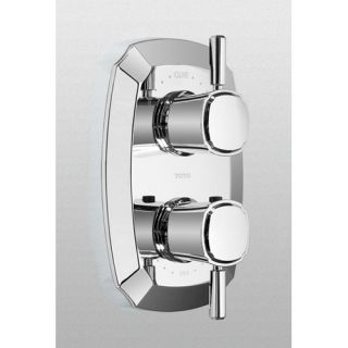 Toto Guinevere Lever Type SMA Valve Trim with Dual Volume Controls in
