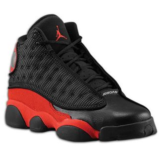 Jordan Retro 13   Boys Grade School   Basketball   Shoes   Black/Gym Red/Black
