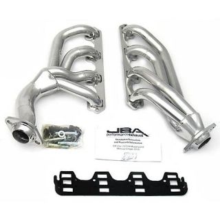 Buy JBA Performance Exhaust 1655SJS 1 5/8" Header Shorty Stainless Steel 65 73 Mustang 351W Cable Clutch Silver Ceramic 1655SJS at