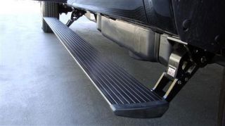 AMP Research   AMP Research PowerStep Retractable Running Boards 75146 01A   Fits 2011 2014 Chevy Silverado/GMC Sierra Crew/Extended Cab 2500/3500 HDDiesel engine Only