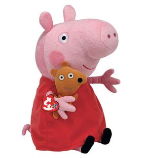 PEPPA PIG   Peppa Pig Beanie Baby soft toy 33cm