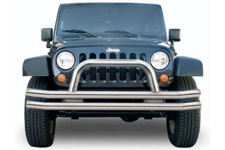 2007 2016 Jeep Wrangler Front Bumpers   Rampage 86620   Rampage Tubular Bumpers