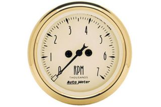 AutoMeter 1594   Range 0   7,000 RPM 2 1/16"   In Dash Mount Tachometer   Gauges