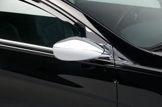 2011 2014 Hyundai Sonata Chrome Mirror Covers   Putco 401753   Putco Chrome Mirror Covers