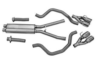 2005 2010 Chevy Corvette Performance Exhaust Systems   Bassani Xhaust C6CMS5   Bassani Aft Cat Exhaust System