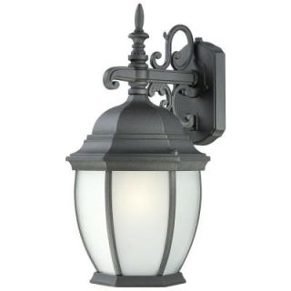 Thomas Lighting Covington 1 Light Black Outdoor Wall Mount Lantern PL92297
