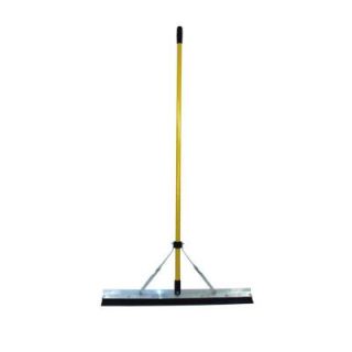 Nupla Heavy Duty Squeegee with Replacable Rubber Blade and 66 in. Classic Fiberglass Handle 69236