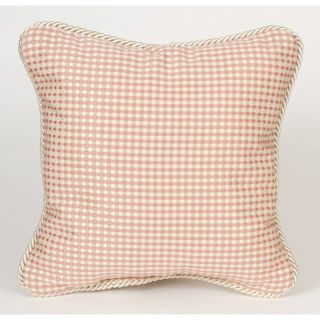 Madison Check Throw Pillow by Glenna Jean