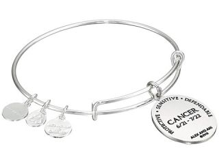 Alex and Ani Celestial Wheel Cancer Constellation Bangle Yellow Gold