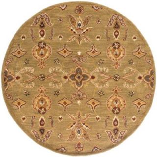 Artistic Weavers Middleton Grace Moss 6 ft. x 6 ft. Round Indoor Area Rug AWHR2047 6RD