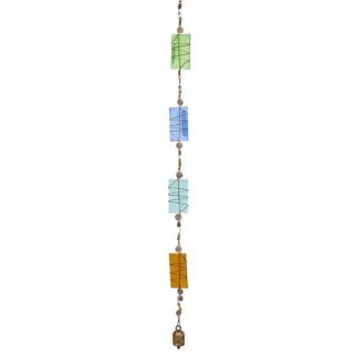 Wrap It Up Hand Blown Glass Wind Chime (India)   14984060  