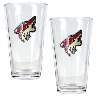 Phoenix Coyotes 2pc Pint Ale Glass Set   7570216