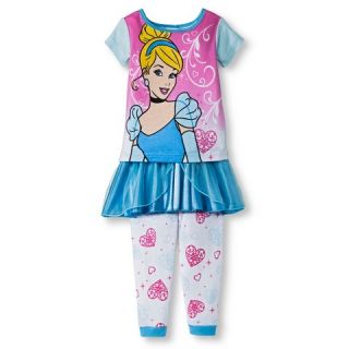 Disney® Princess Cinderella Toddler Girls Tutu Pajamas