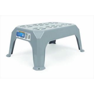 Camco 43460 Small Plastic Step Stool Grey