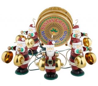 Mr. Christmas 75thAnniversary Santas Musical Bells Marching Band —