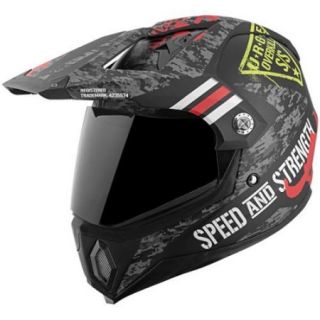 Speed & Strength Urge Overkill SS2500 Helmet Matt Black/Red MD