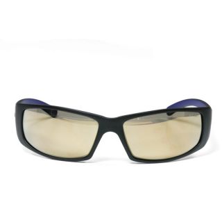 Smith Mens Proof Matte Black Polar Gold Mirror Lens Sunglasses