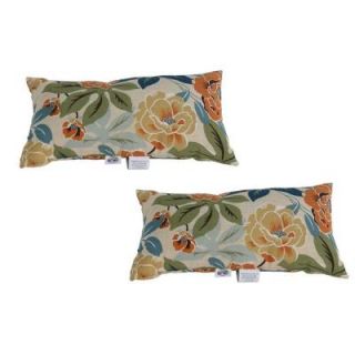 Hampton Bay Clairborne Outdoor Lumbar Pillow (2 Pack) CLALP 2PK
