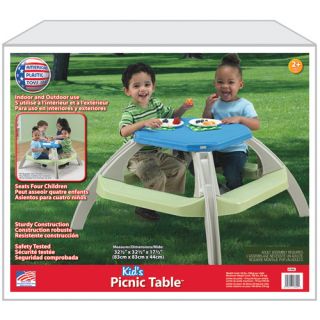 Kids Octagon Picnic Table by American Plastic Toys