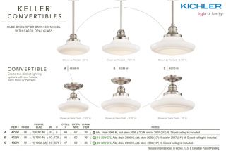 Kichler 42270 Keller Pendant Light