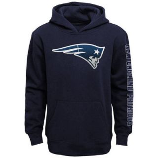 New England Patriots Youth Hourglass Pullover Hoodie   Navy