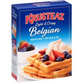 Krusteaz Belgian Waffle Mix, 28 oz
