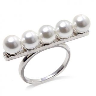 Homage by Consuelo Vanderbilt Costin "The Five Generations" Simulated Pearl Sil   7891326